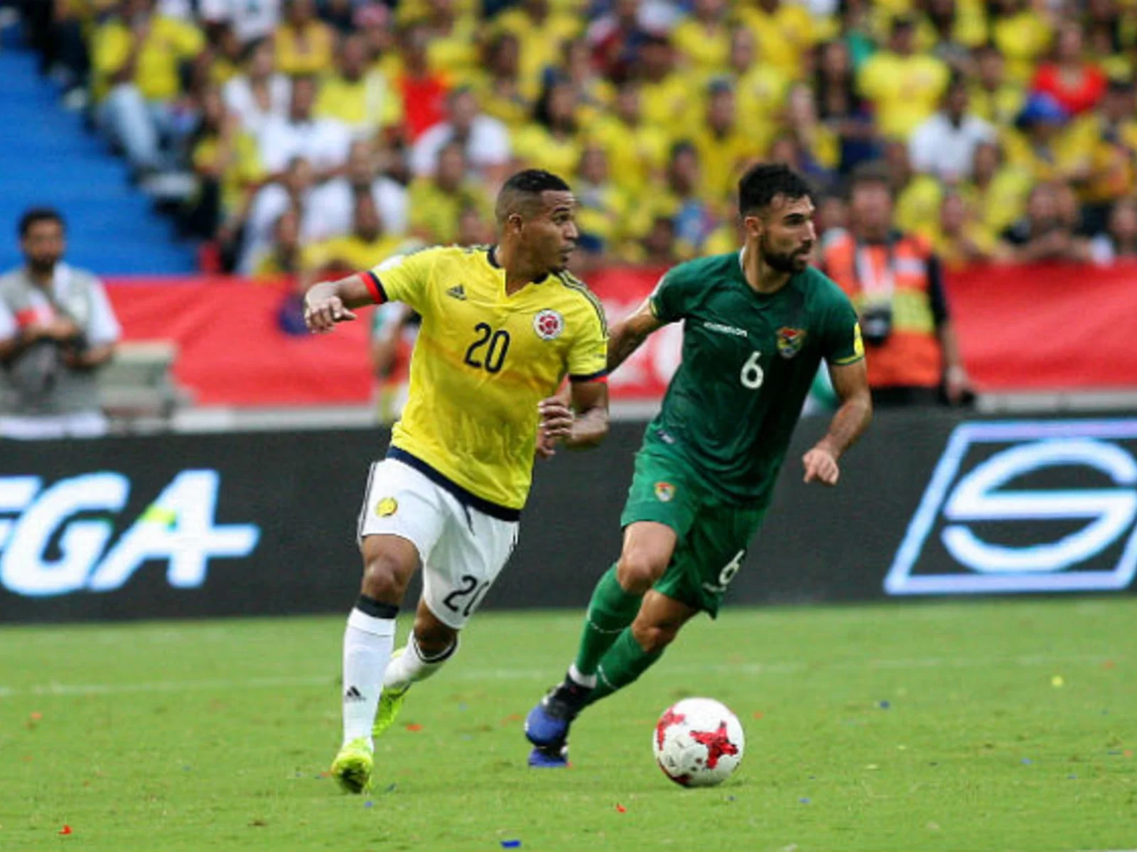 Estas fueron las mejores imágenes de la victoria de Colombia sobre Bolivia