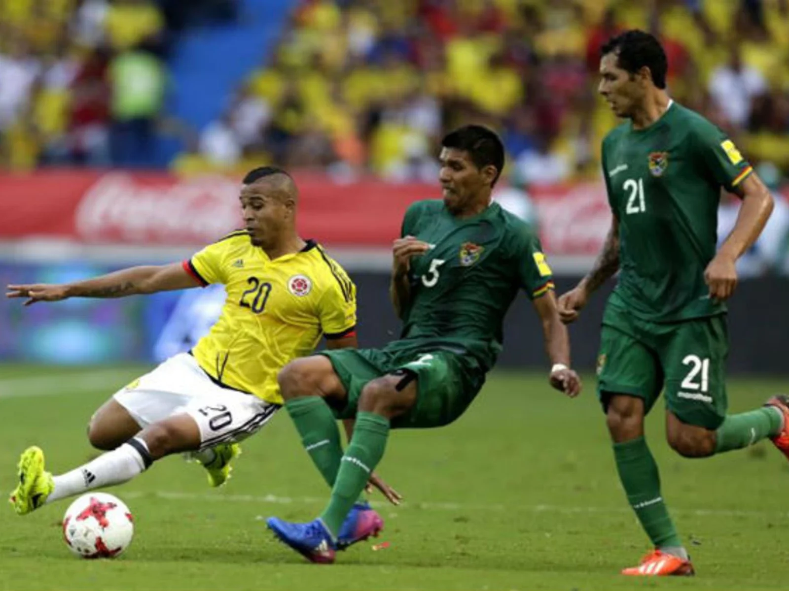 Estas fueron las mejores imágenes de la victoria de Colombia sobre Bolivia