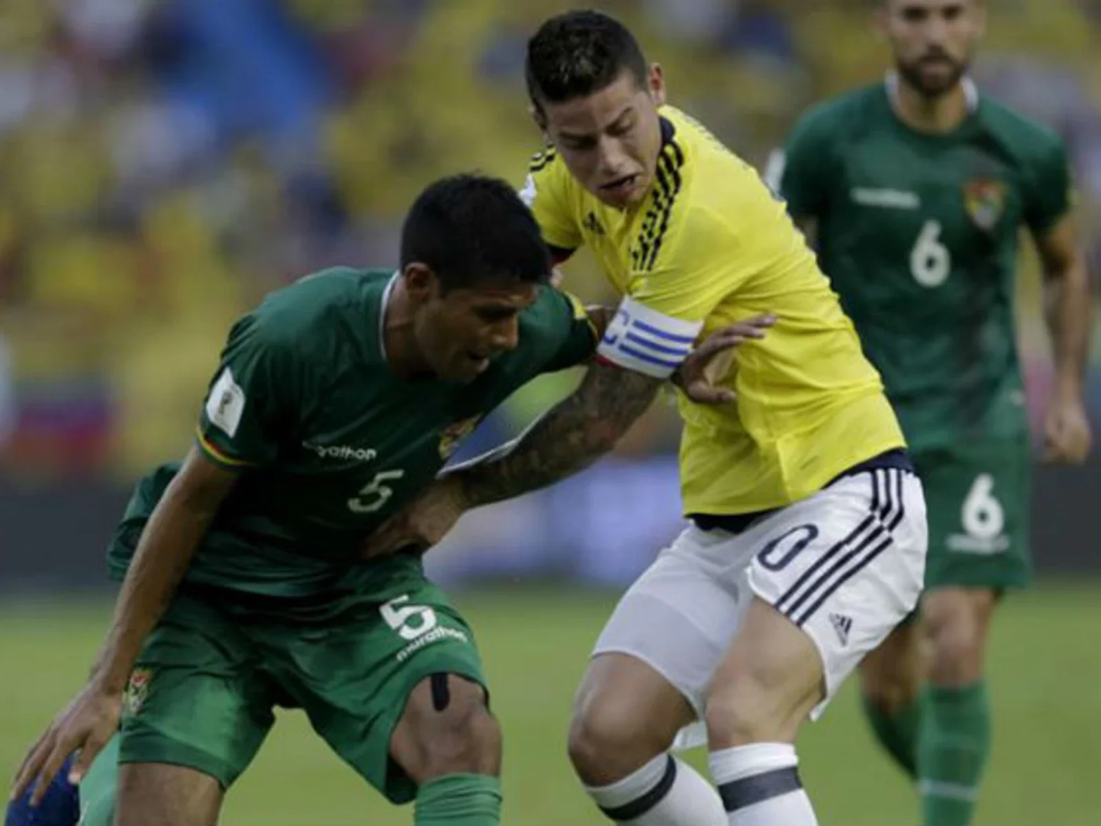 Estas fueron las mejores imágenes de la victoria de Colombia sobre Bolivia