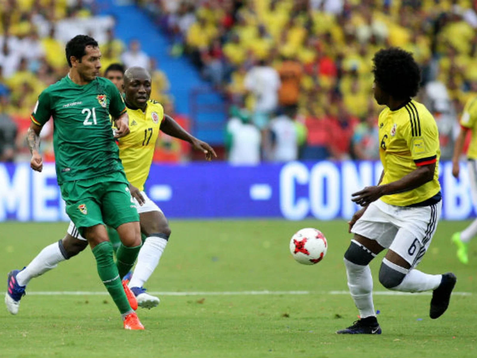 Estas fueron las mejores imágenes de la victoria de Colombia sobre Bolivia