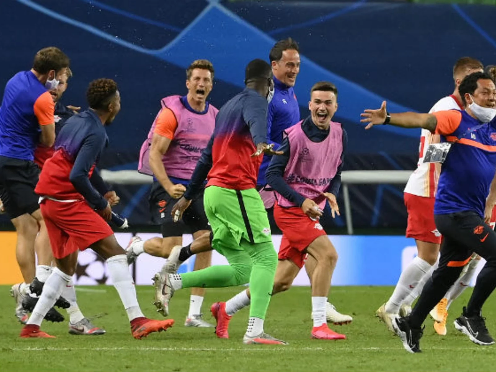 Estas fueron las mejores imágenes de la victoria de Leipzig sobre Atlético de Madrid