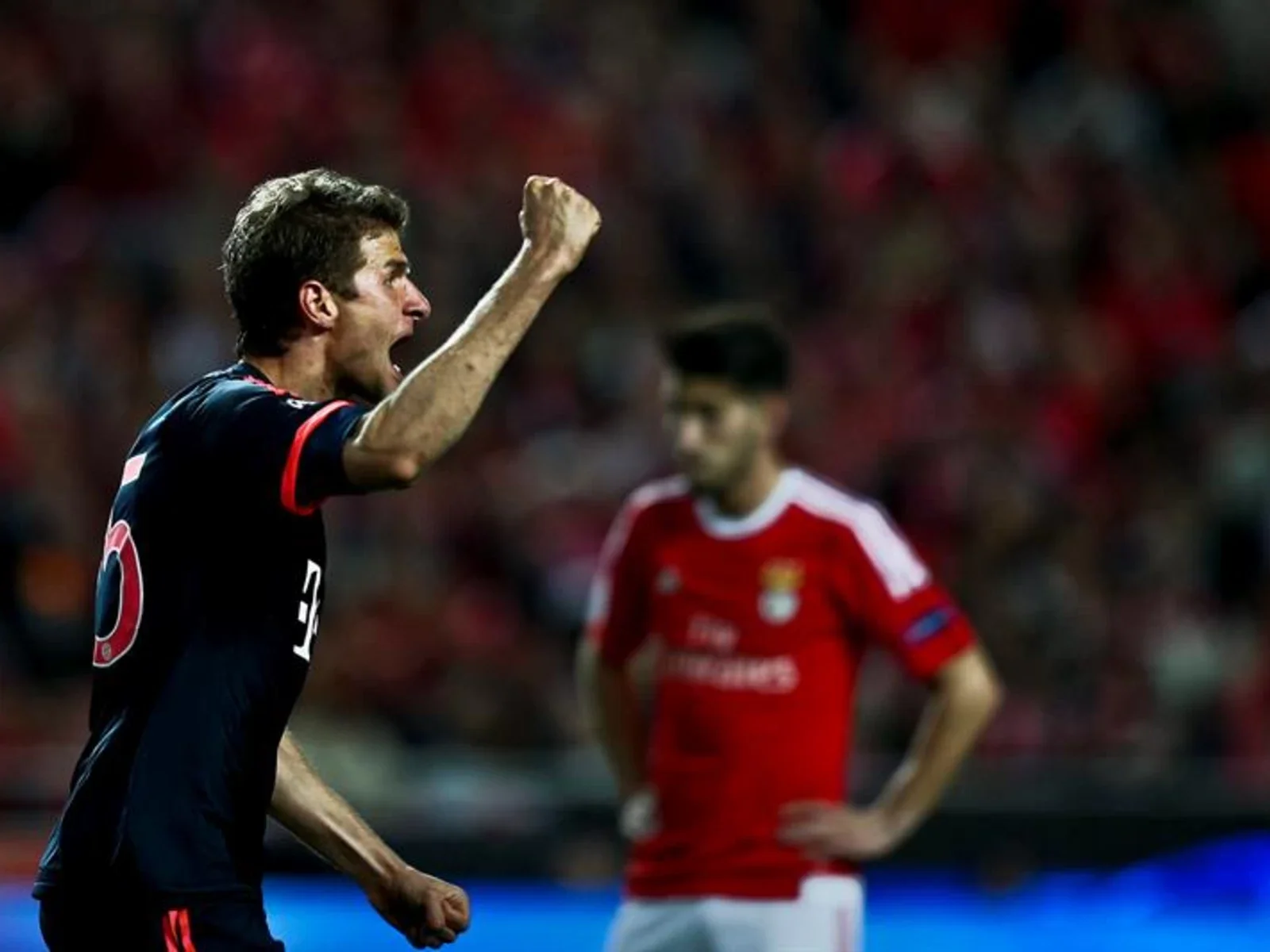 Estas fueron las mejores postales del empate entre Benfica y Bayern Múnich