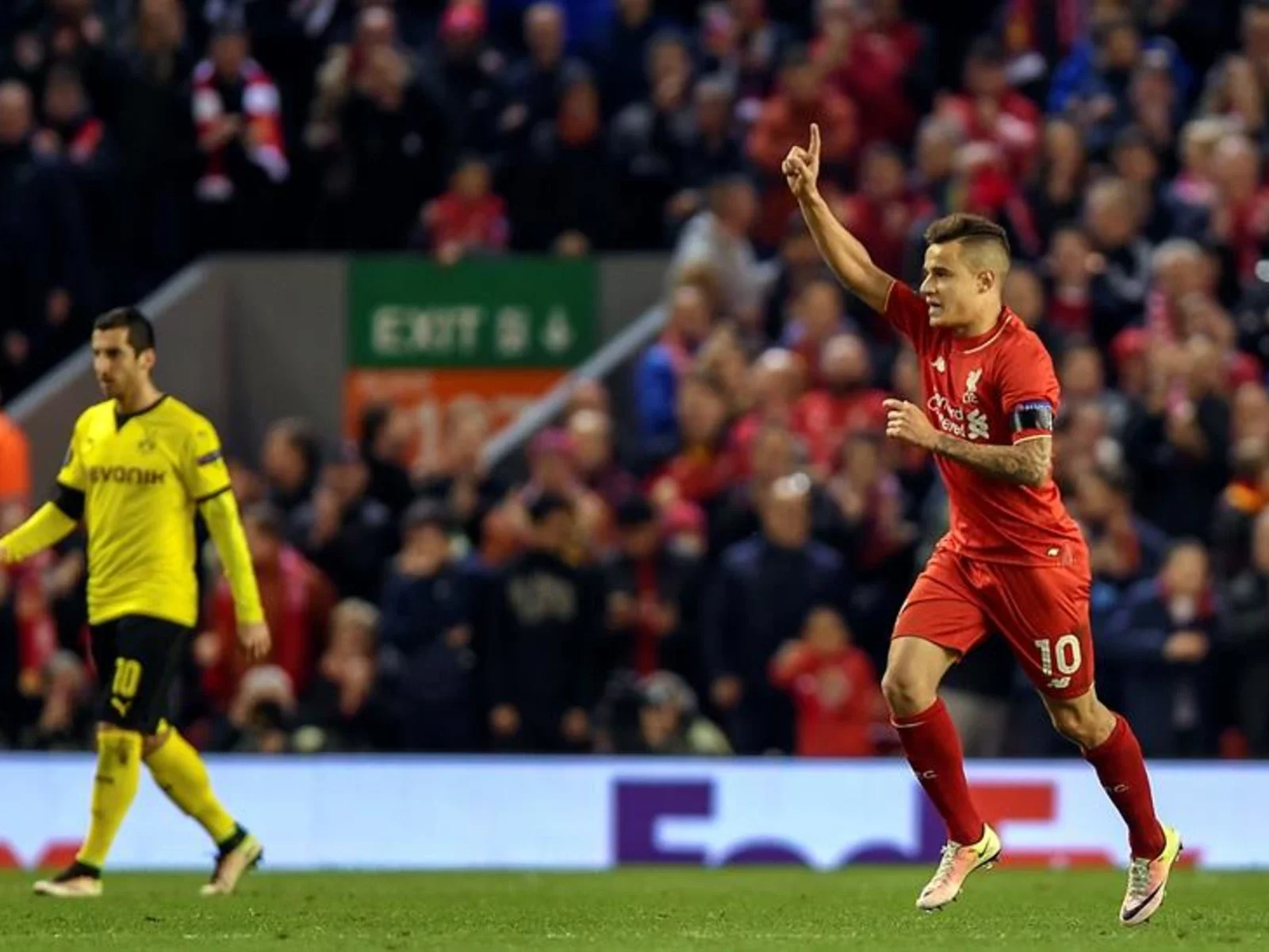 Estas fueron las mejores postales del increible triunfo de Liverpool sobre Dortmund
