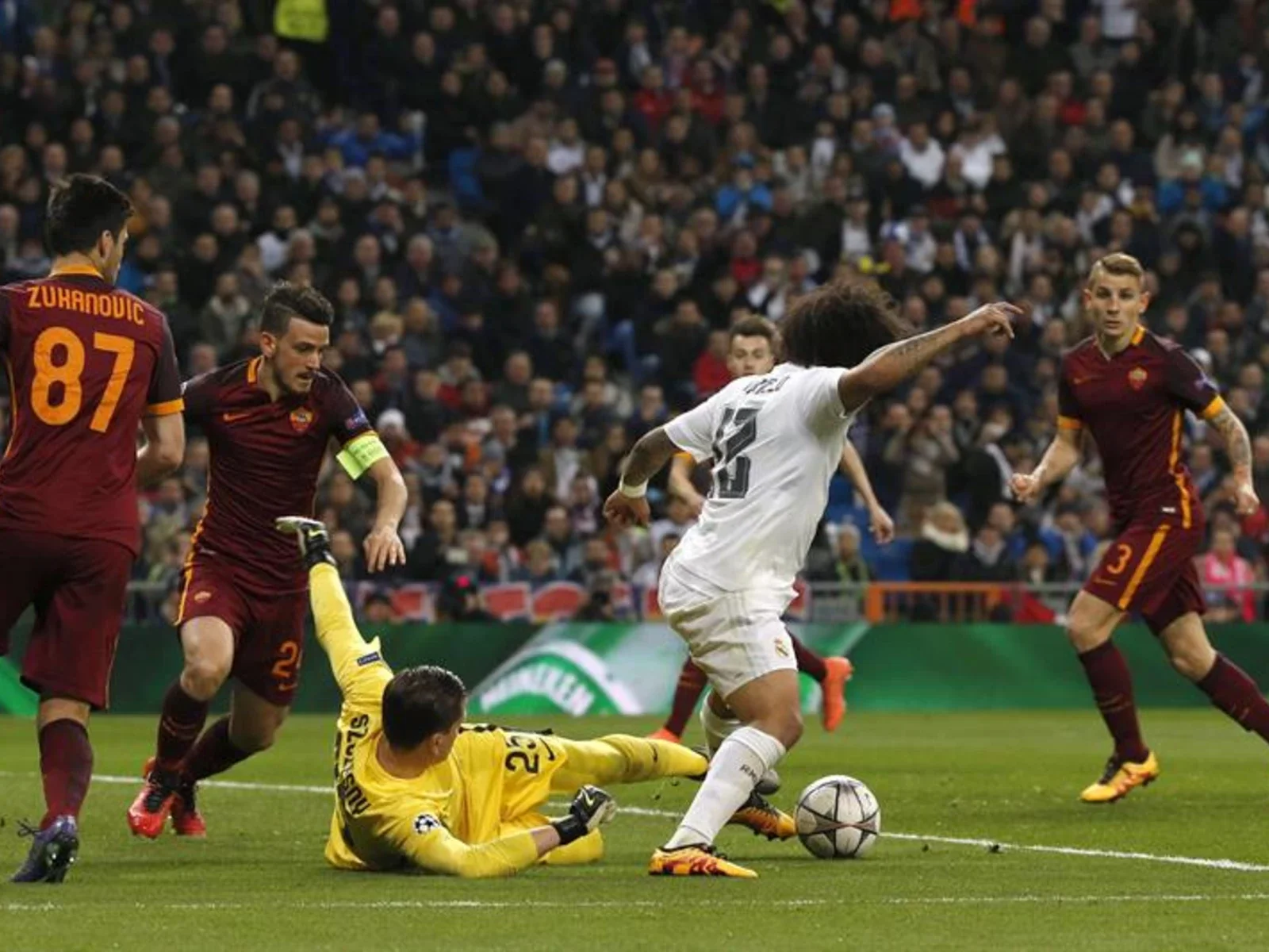 Estas fueron las mejores postales que dejó la victoria de Real Madrid frente a Roma