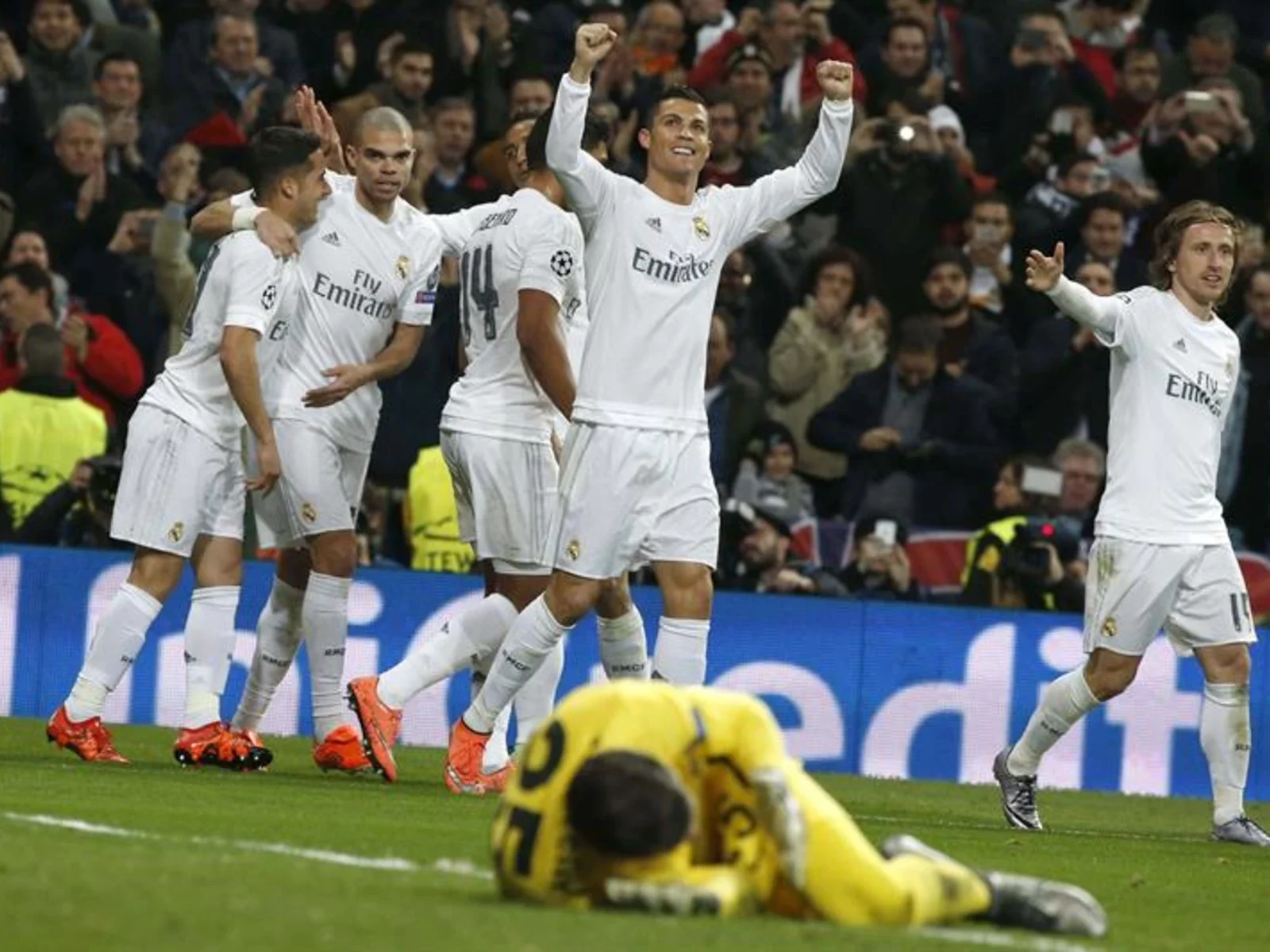 Estas fueron las mejores postales que dejó la victoria de Real Madrid frente a Roma