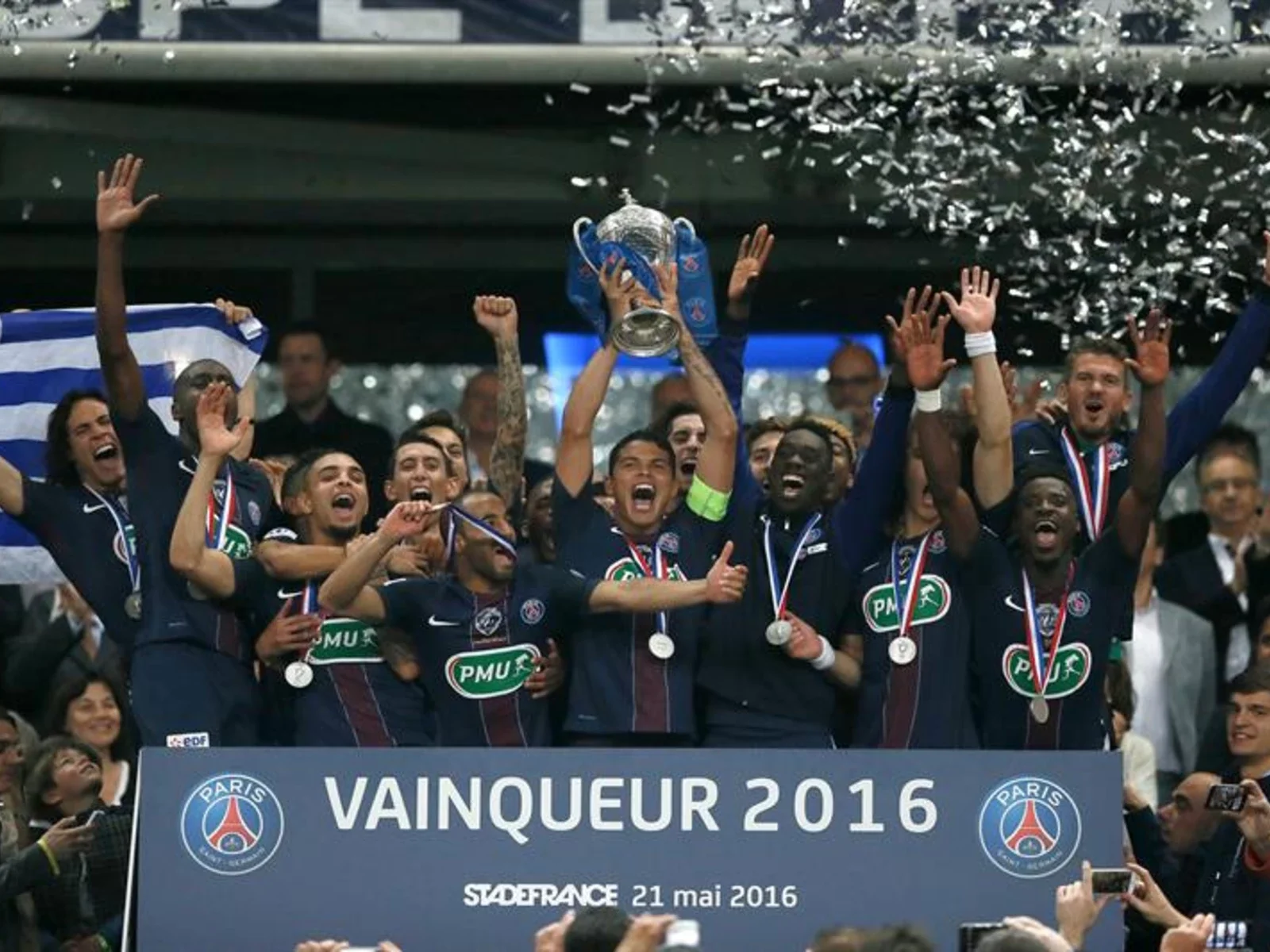 La consagración de PSG como campeón de la Copa de Francia en imágenes