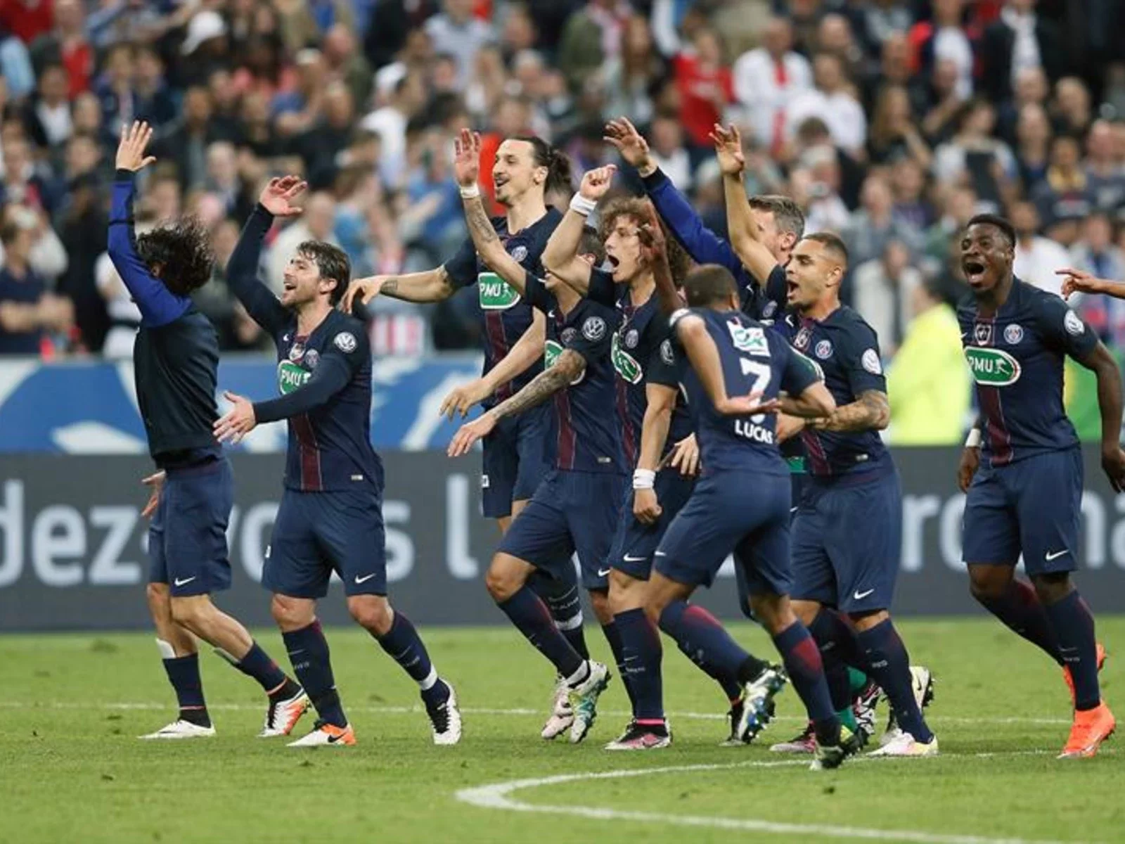 La consagración de PSG como campeón de la Copa de Francia en imágenes