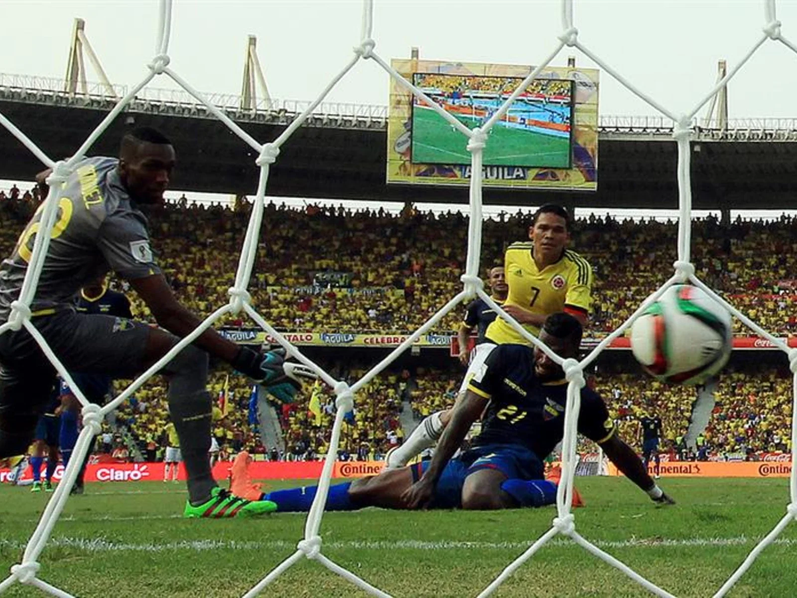 Las mejores fotos que nos dejó el triunfo de Colombia sobre Ecuador