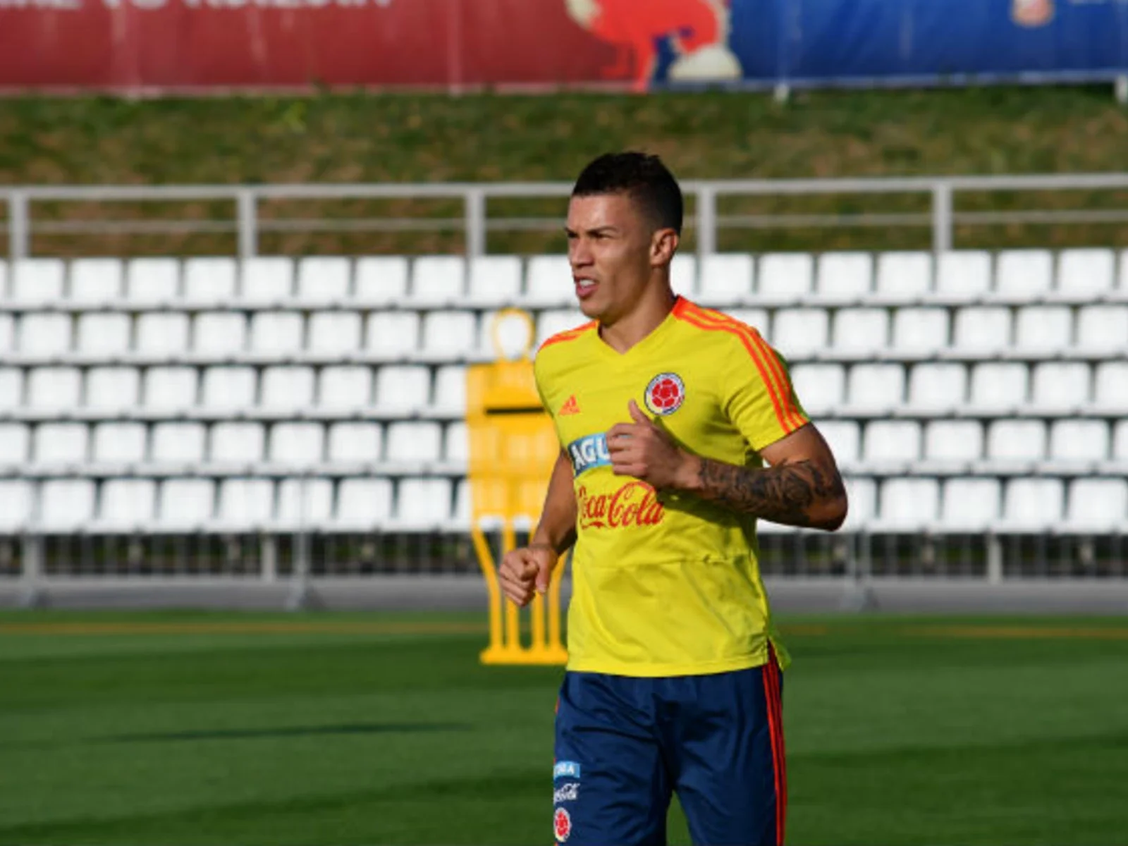 Las mejores imágenes de cómo se prepara Colombia para el juego con Inglaterra