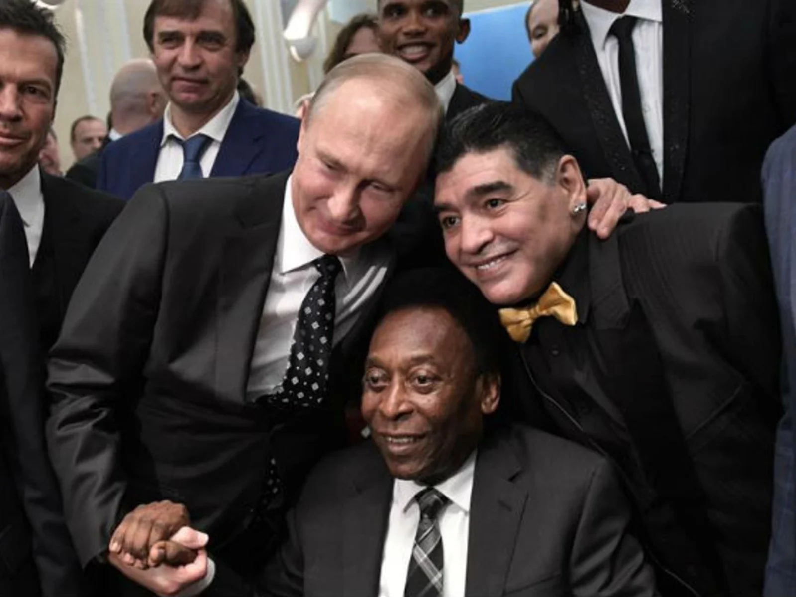 Las mejores postales que dejó el sorteo para el Mundial de Rusia 2018