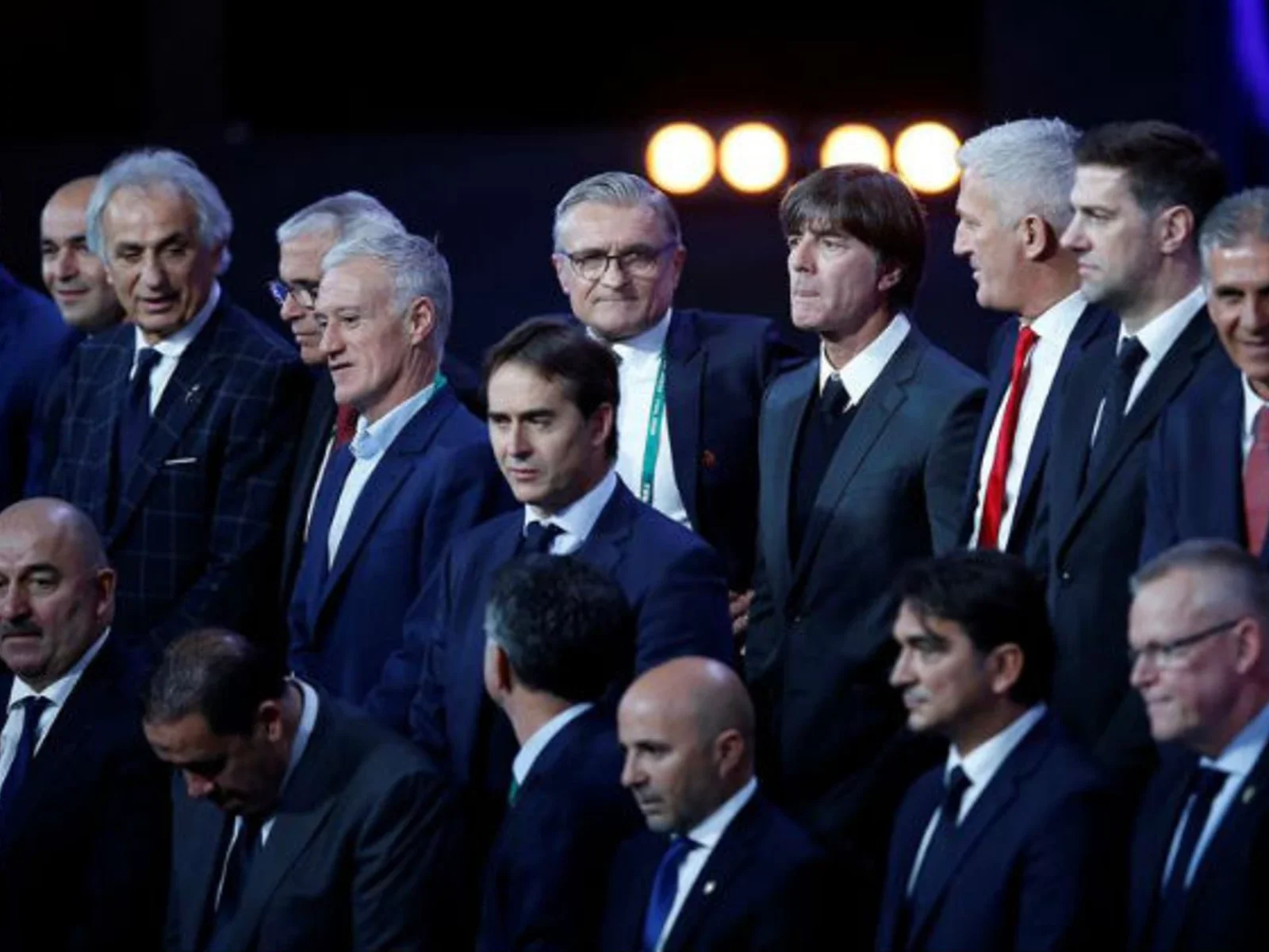 Las mejores postales que dejó el sorteo para el Mundial de Rusia 2018
