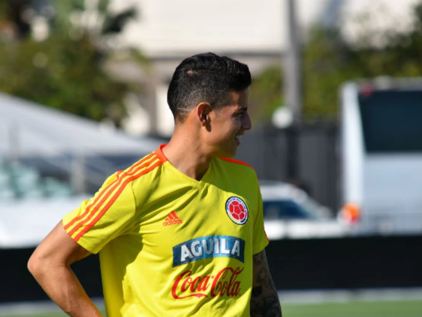 Las postales del entreno de Colombia, con la mente puesta en Costa Rica