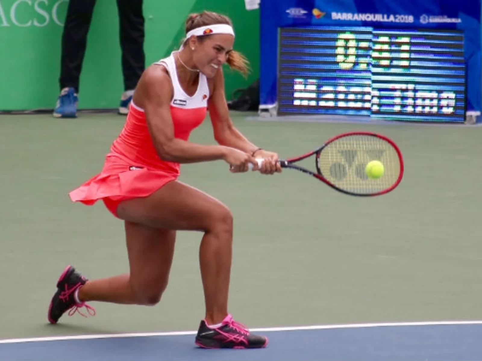 Los mejores momentos de las finales de tenis en los Centroamericanos