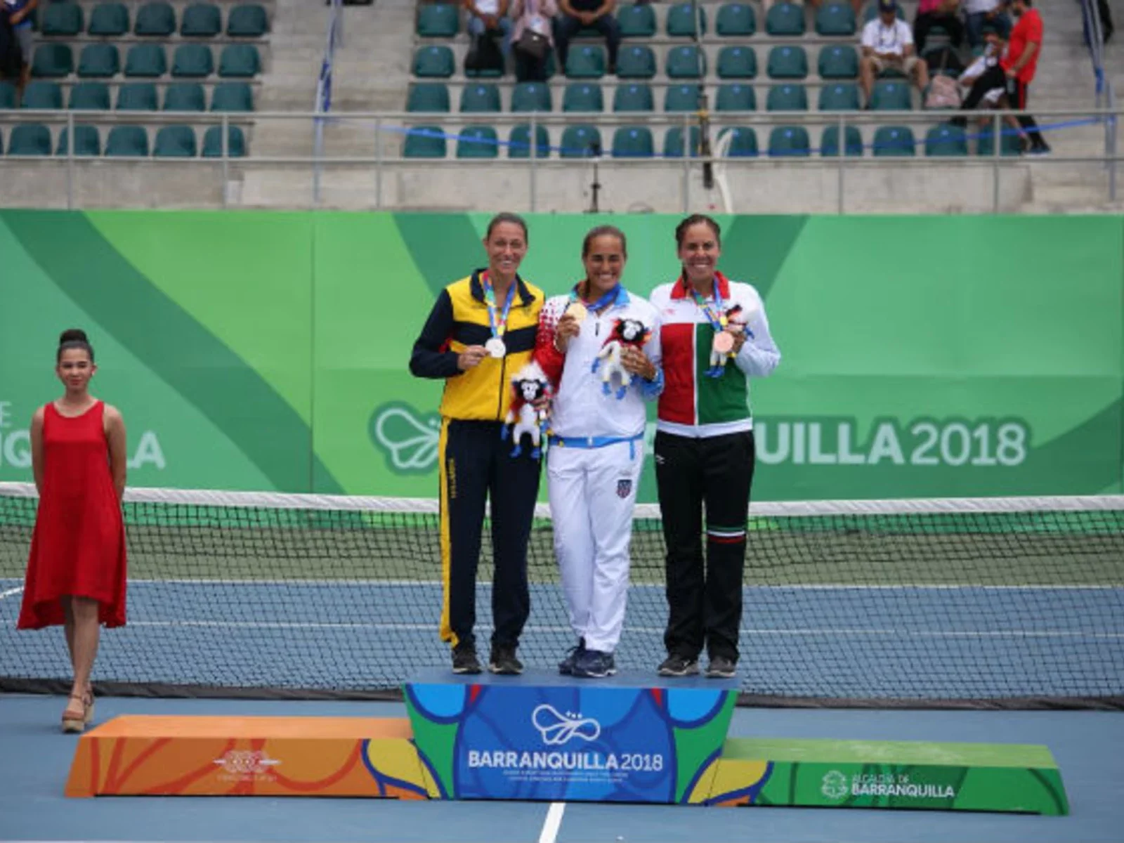 Los mejores momentos de las finales de tenis en los Centroamericanos