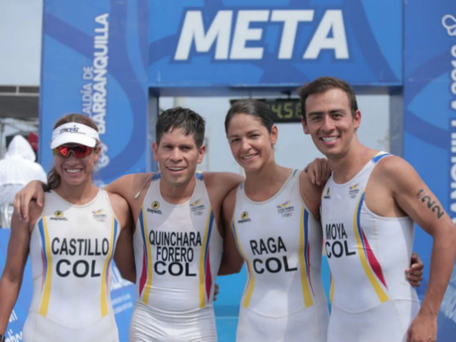 Los mejores momentos que dejó el triatlón modalidad relevos por equipo