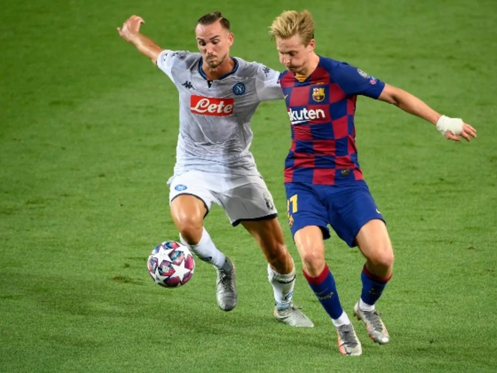 Mira aquí, en fotos, la clasificación de Bayern y Barcelona a cuartos de Champions