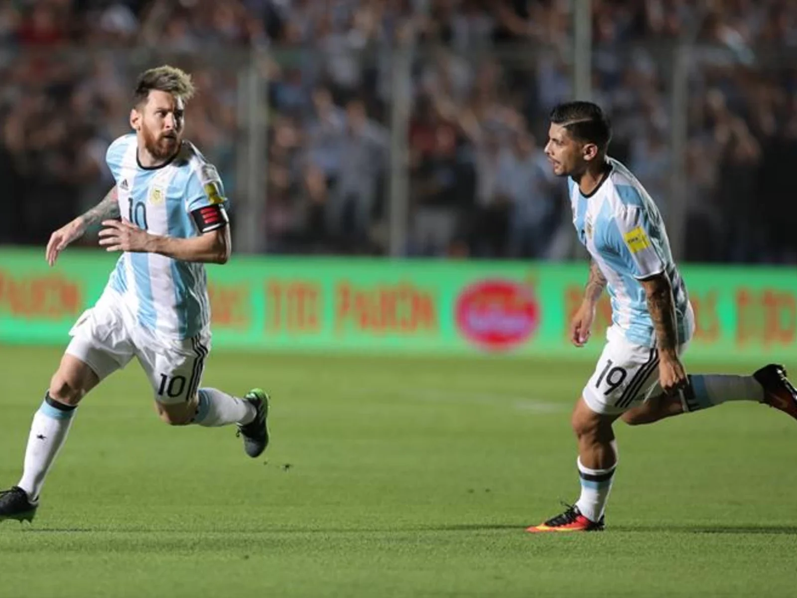Mira aquí las mejores imágenes del duelo entre Argentina y Colombia