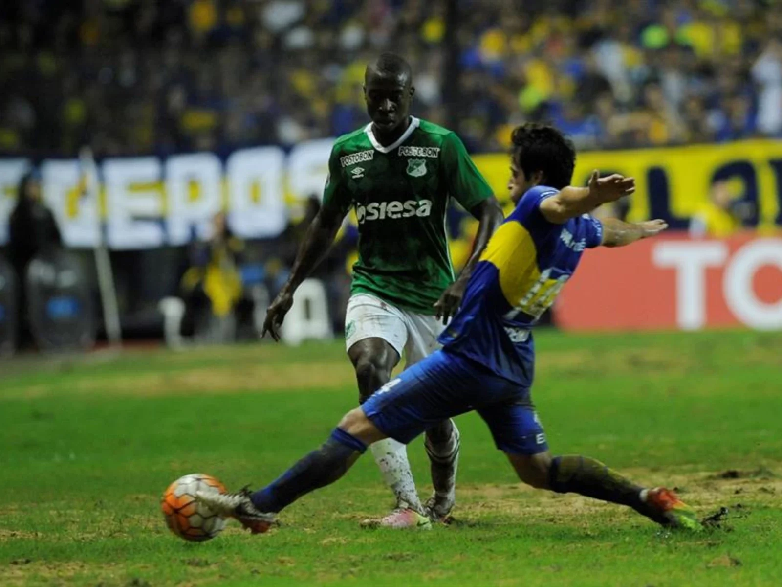 Mira aquí las mejores imágenes del duelo entre Boca y Cali