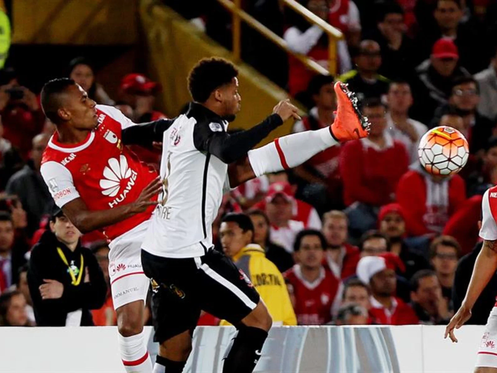Mira aquí las mejores imágenes que dejó el empate entre Santa Fe y Corinthians