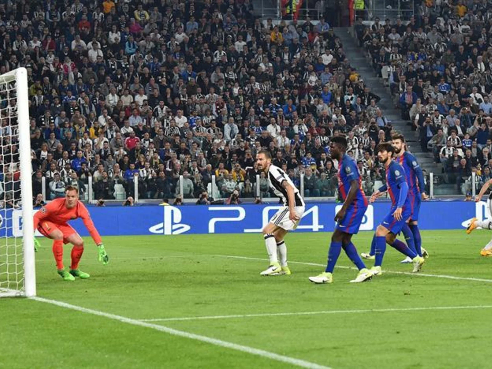 Mira aquí las mejores imágenes que dejó el partido entre Juventus y Barcelona