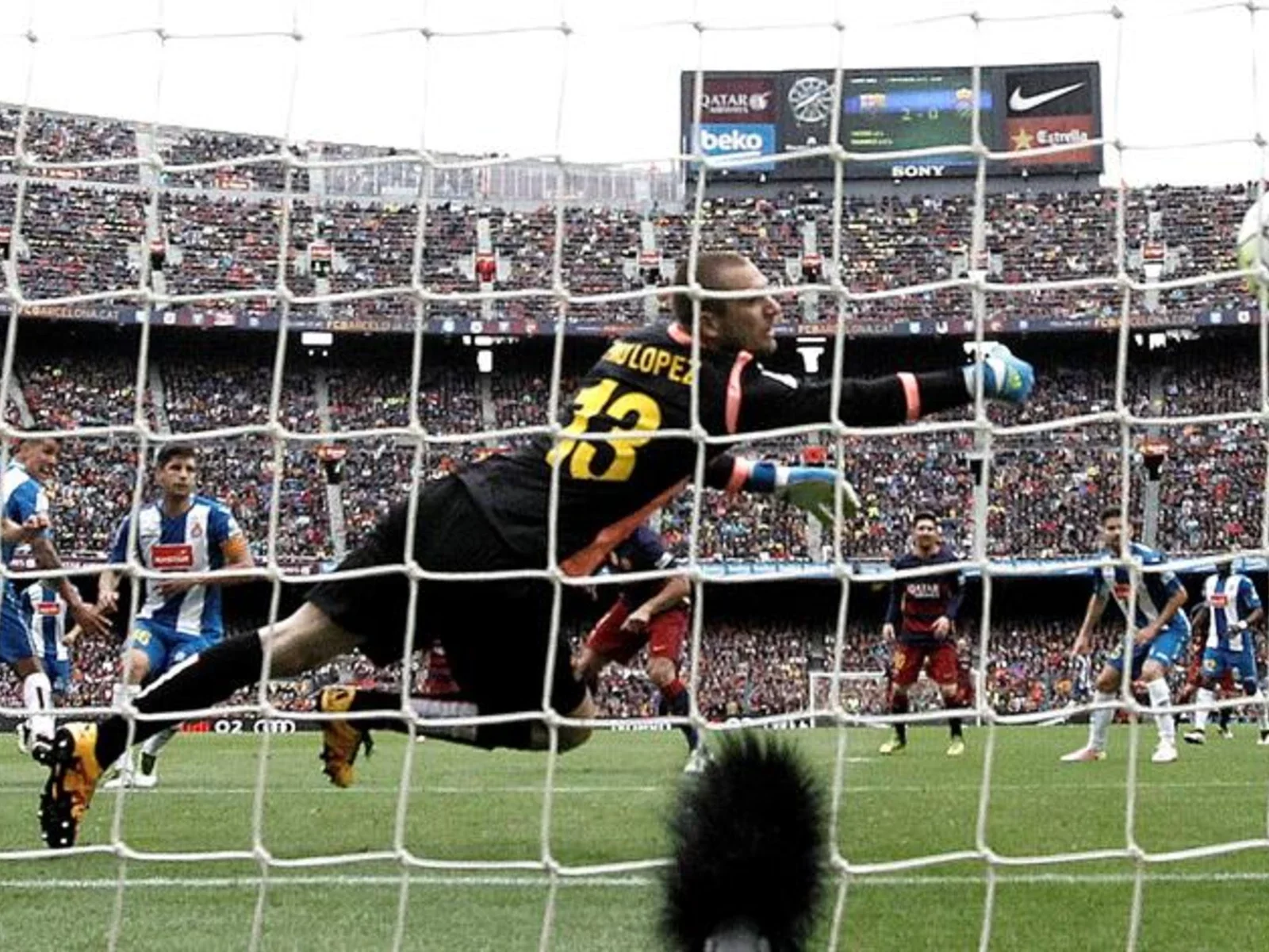 Mira aquí las mejores postales de la goleada de Barcelona sobre Espanyol