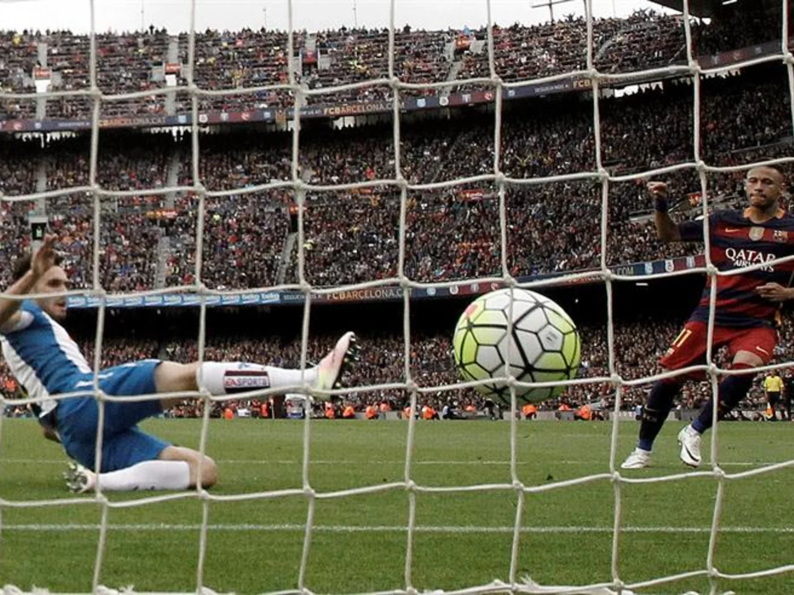 Mira aquí las mejores postales de la goleada de Barcelona sobre Espanyol