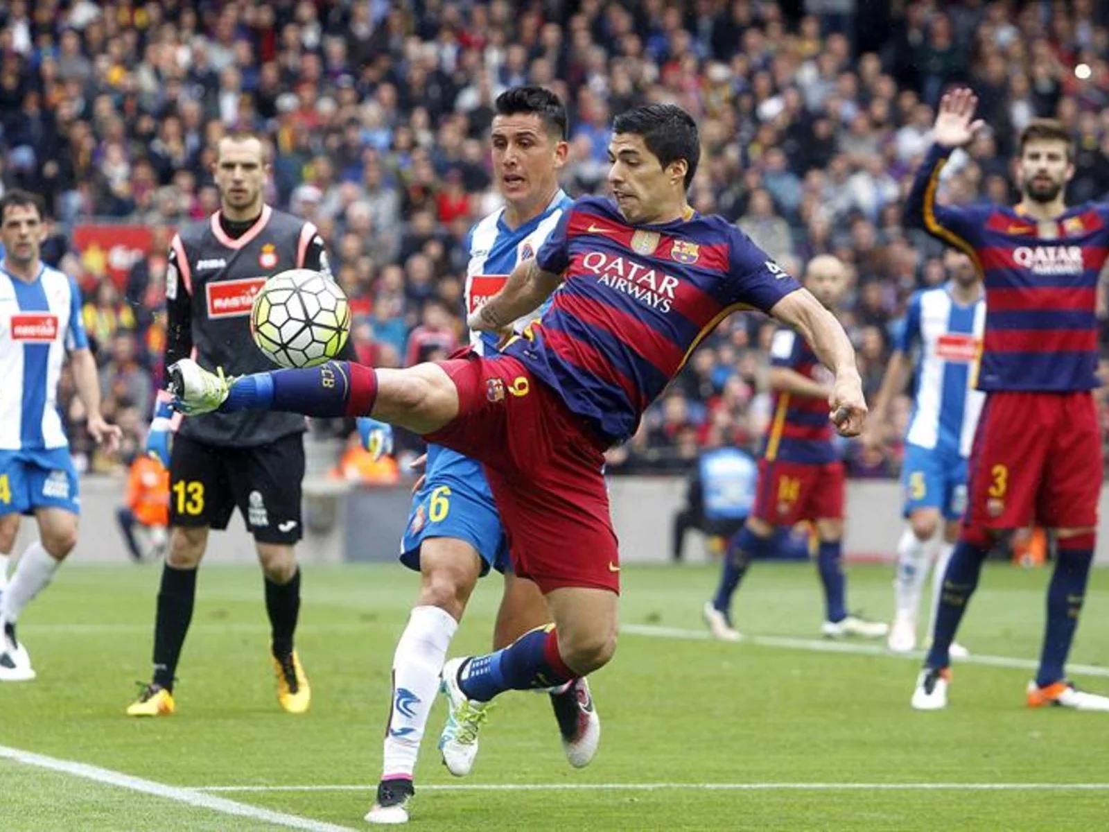 Mira aquí las mejores postales de la goleada de Barcelona sobre Espanyol