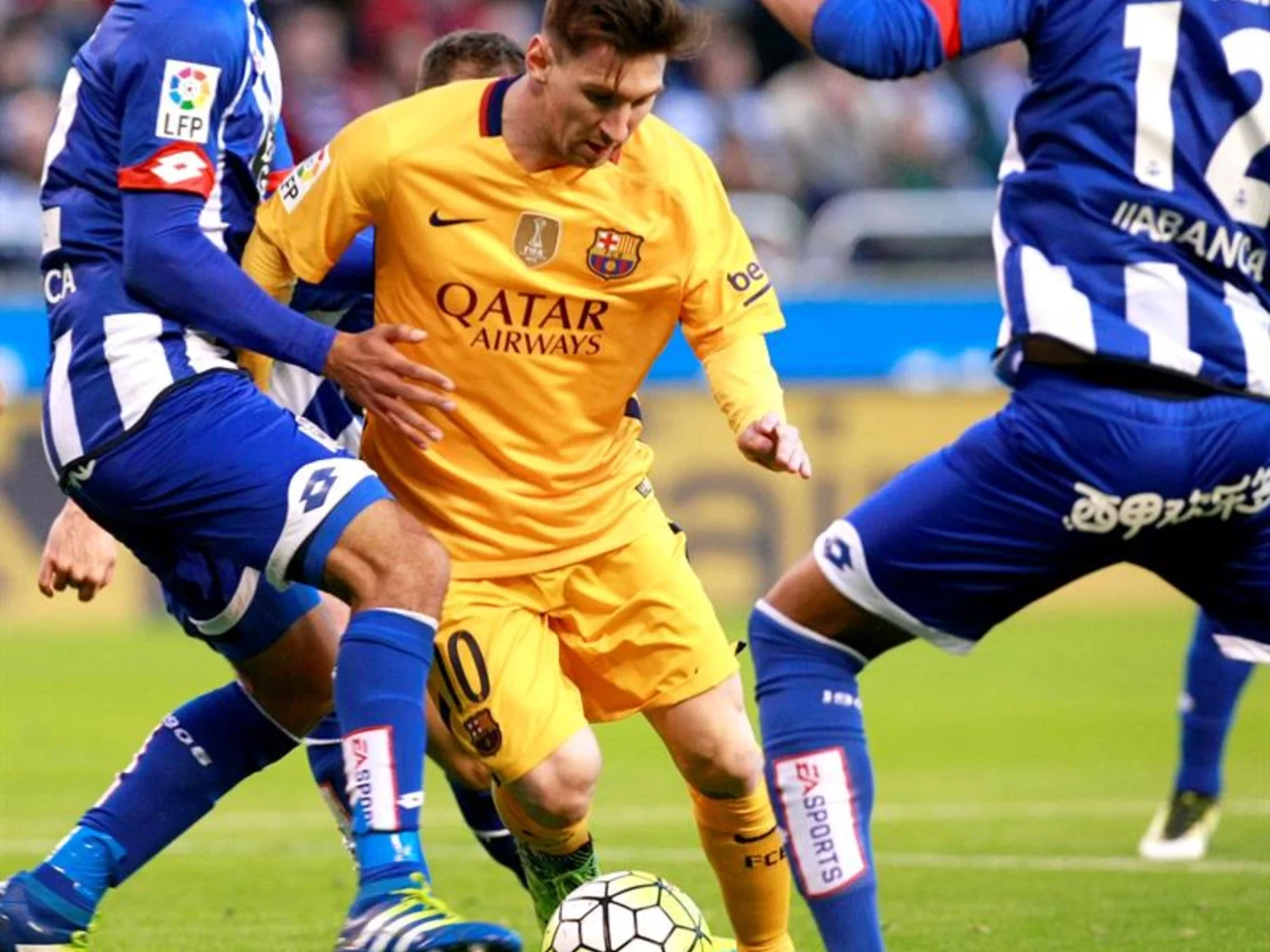 Mira aquí las mejores postales de la imponente goleada de Barcelona sobre Deportivo