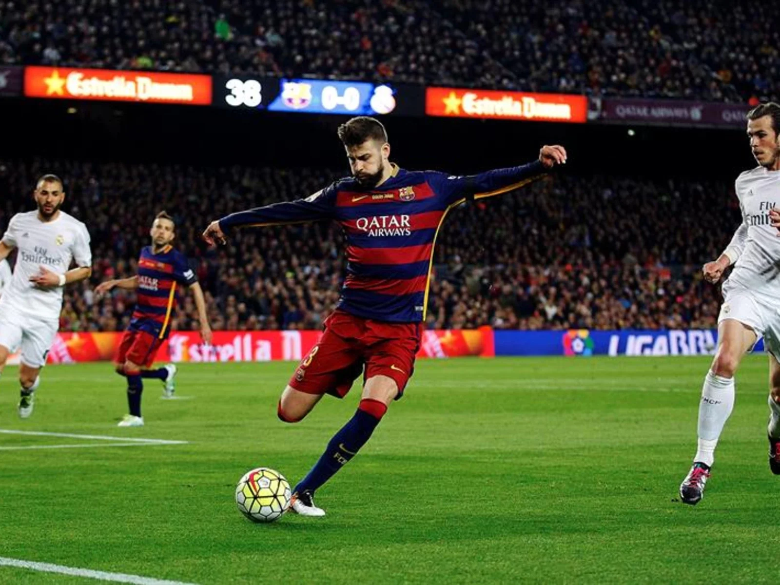 Mira aquí las mejores postales del clásico Barcelona - Real Madrid