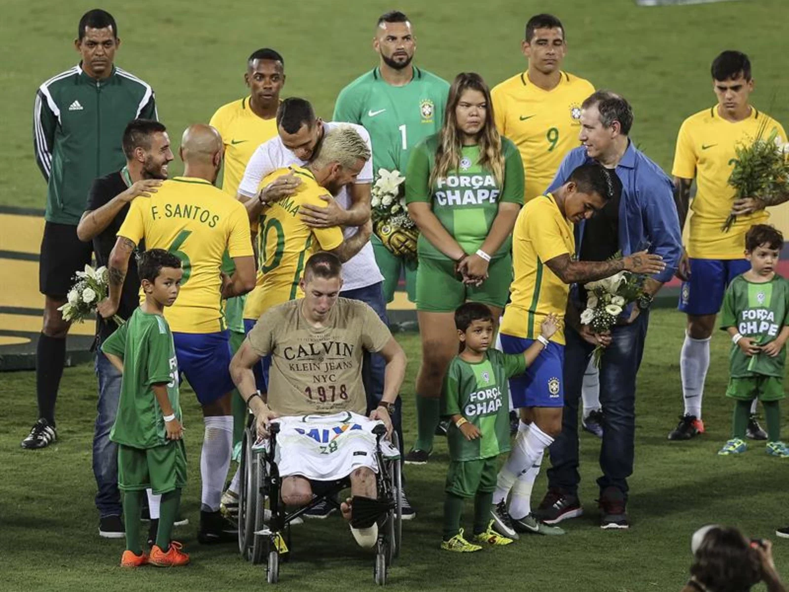 Mira aquí las mejores postales del partido de la amistad entre Brasil y Colombia
