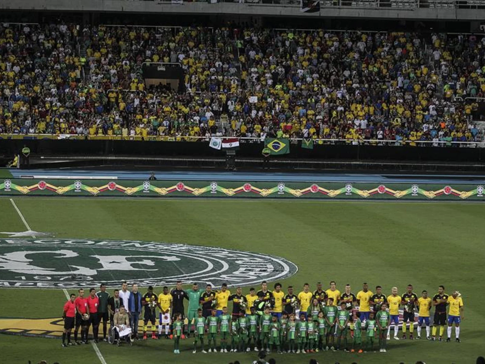 Mira aquí las mejores postales del partido de la amistad entre Brasil y Colombia