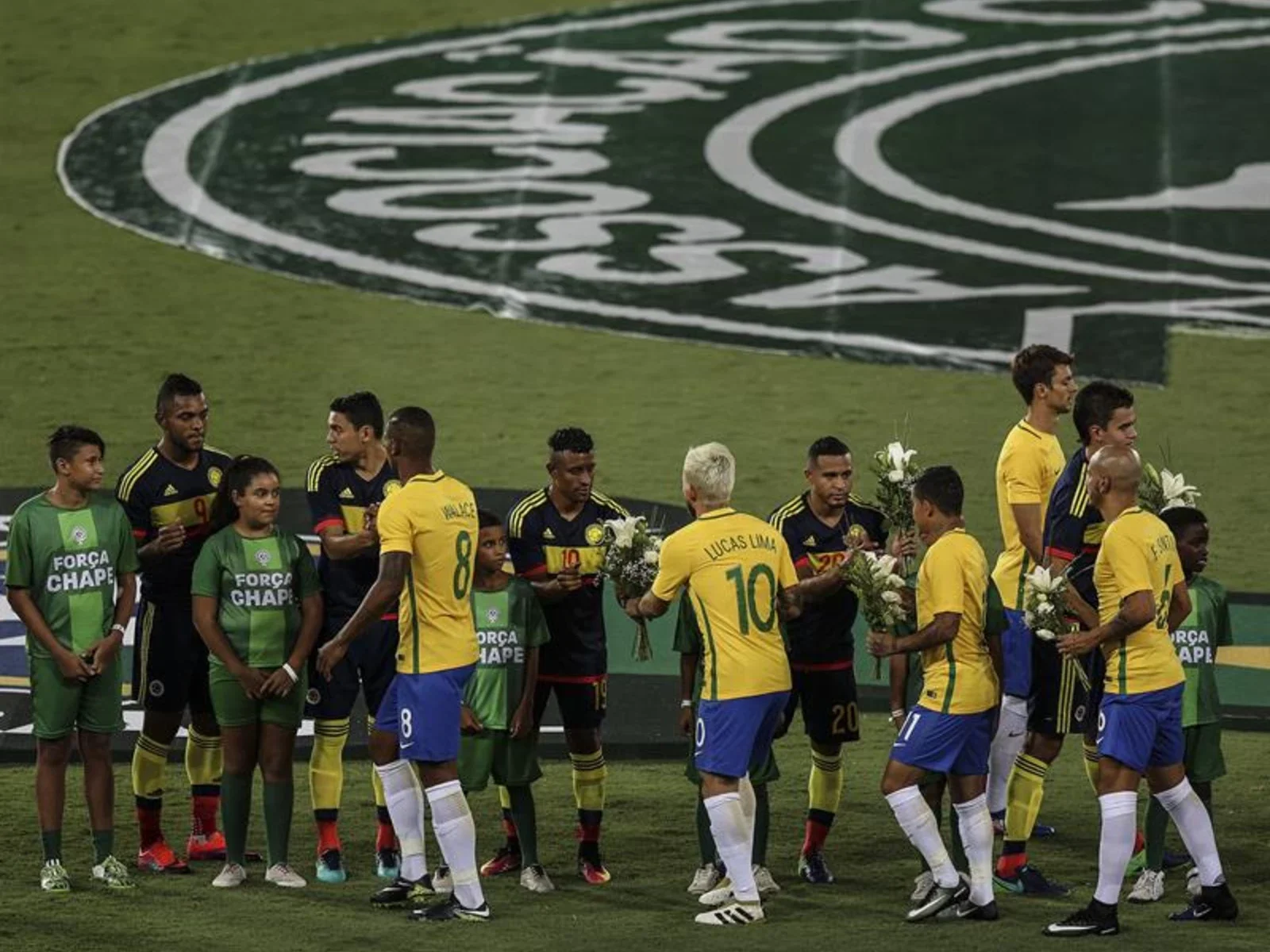 Mira aquí las mejores postales del partido de la amistad entre Brasil y Colombia