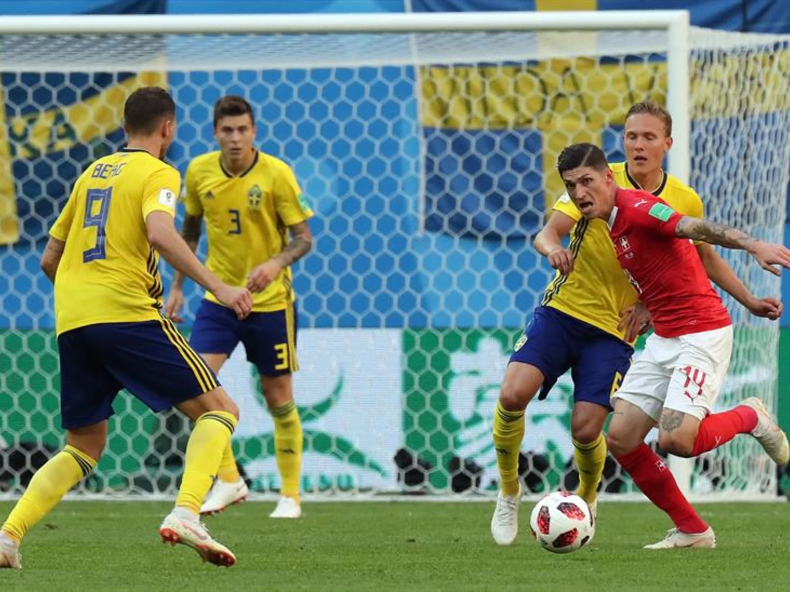 Mira aquí las mejores postales del triunfo de Suecia sobre Suiza