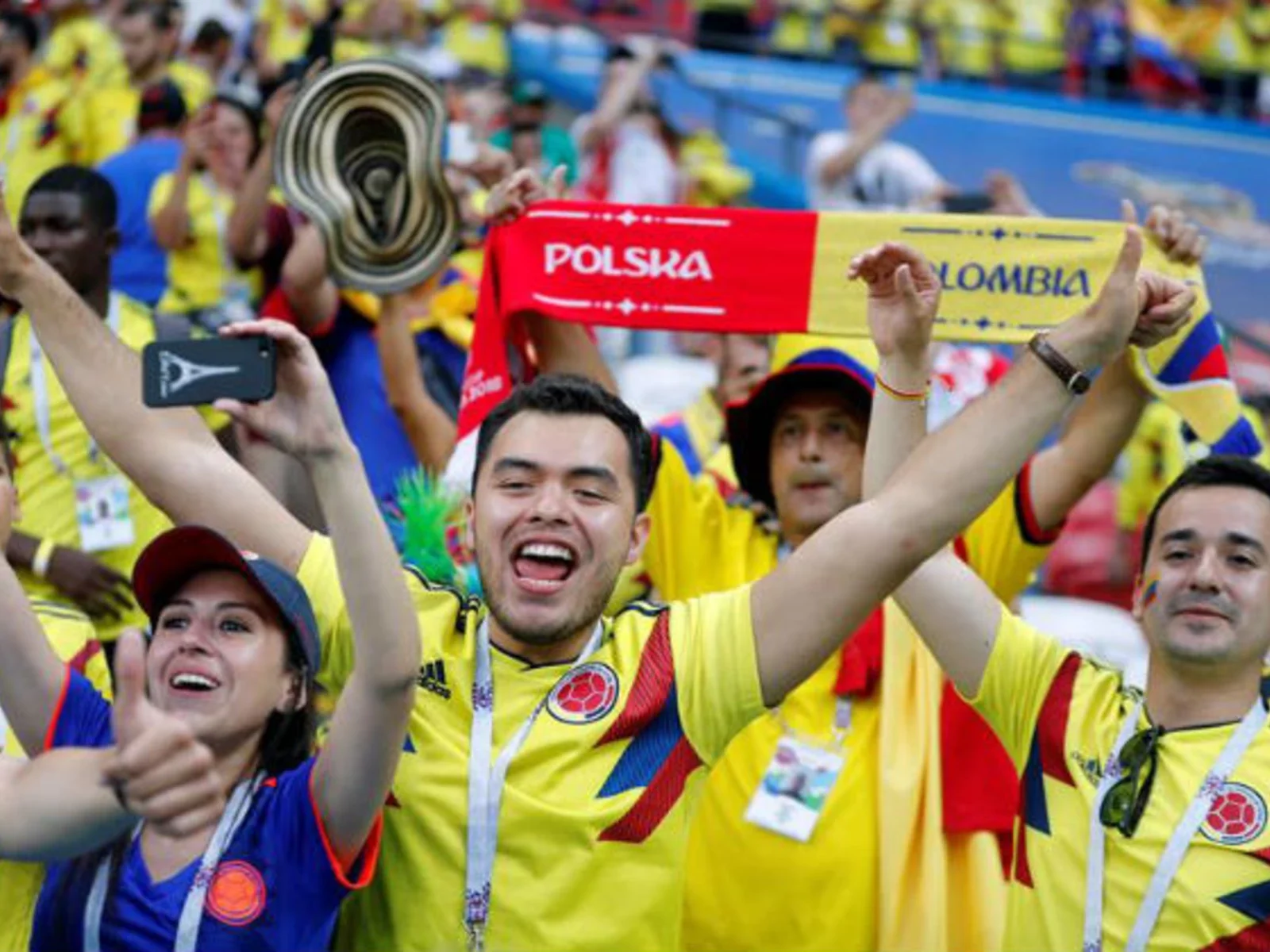 Mira las mejores postales de la contundente victoria de Colombia frente a Polonia