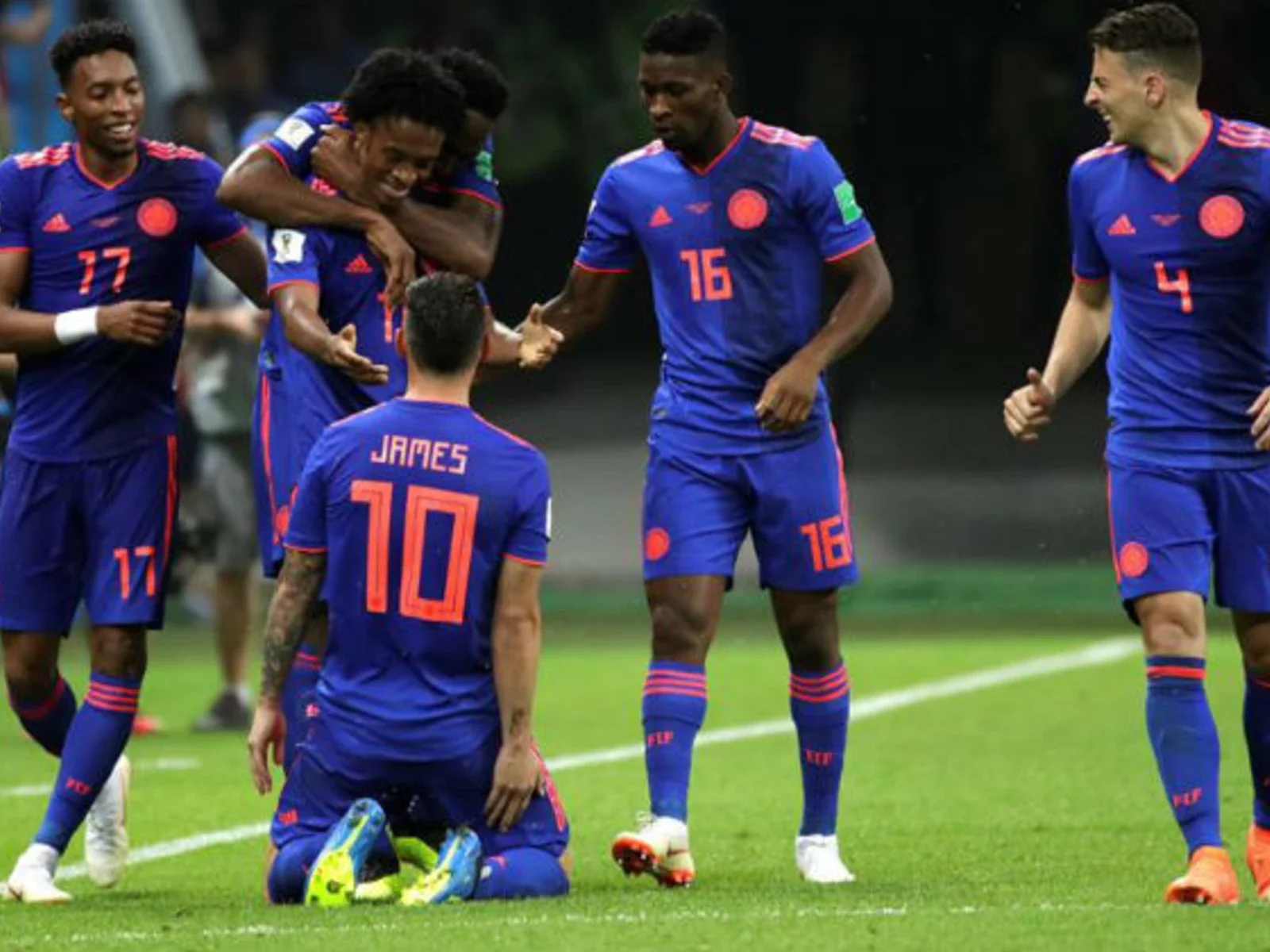 Mira las mejores postales de la contundente victoria de Colombia frente a Polonia