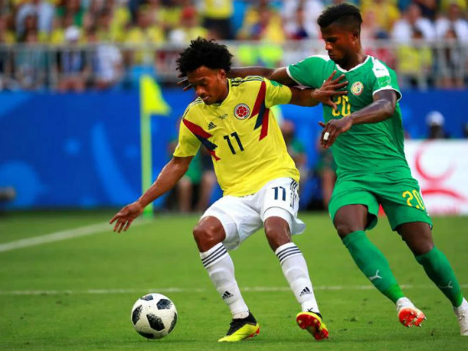 Mira las mejores postales del triunfo y clasificación de Colombia frente a Senegal