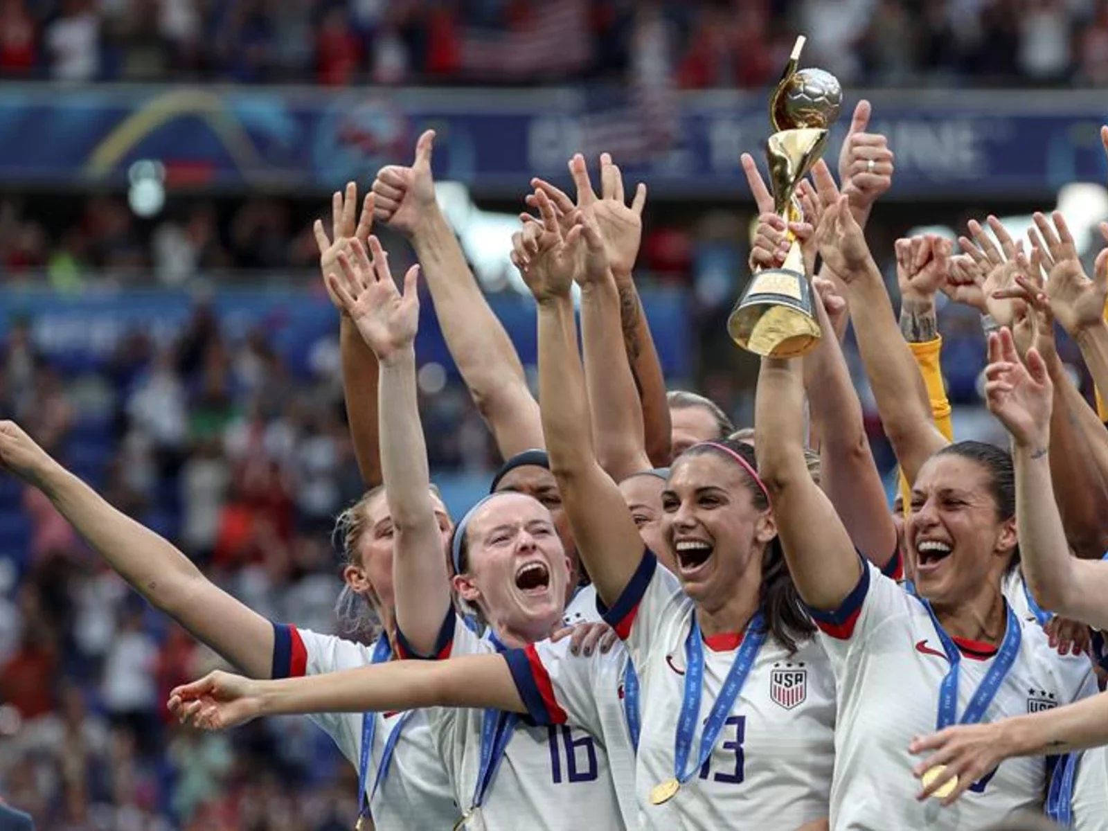 Mundial Femenino | Las mejores fotos de la bicampeona, Estados Unidos