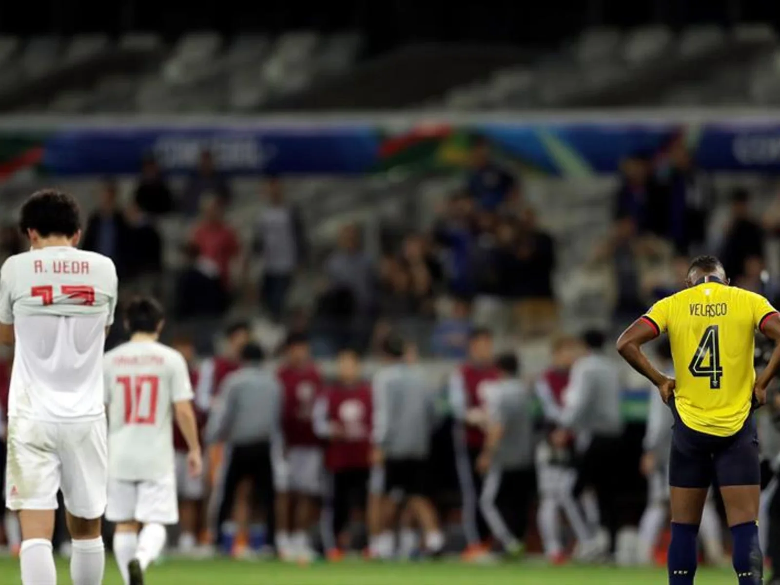 Observa aquí las mejores imágenes del empate entre Ecuador y Japón