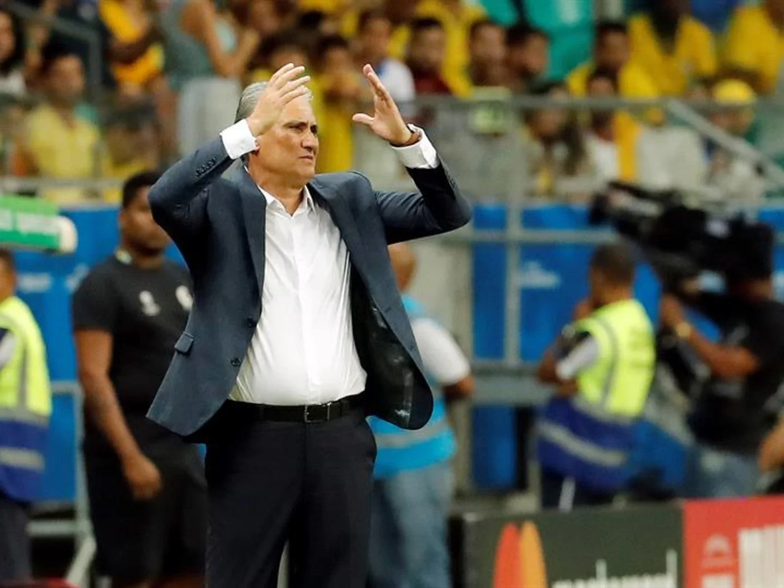 Observa aquí las mejores postales del empate entre Brasil y Venezuela