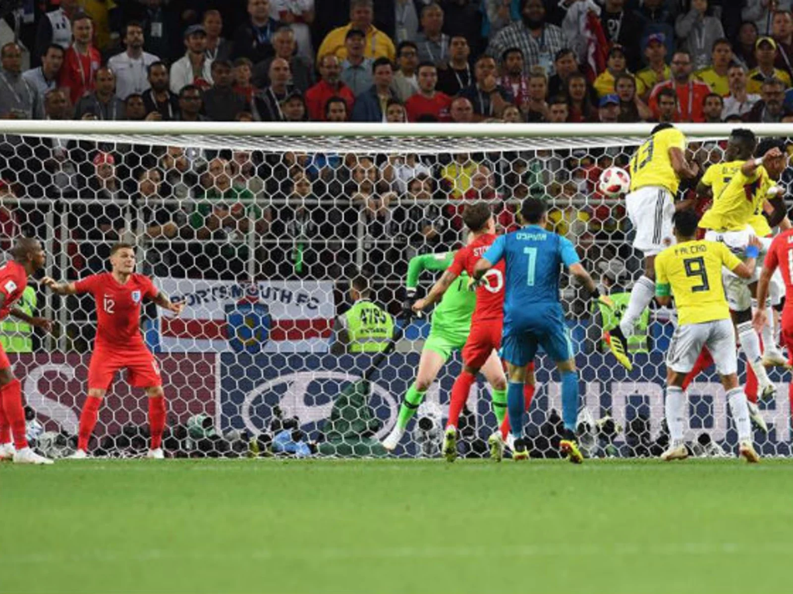 Observa los mejores momentos del partido entre Colombia e Inglaterra