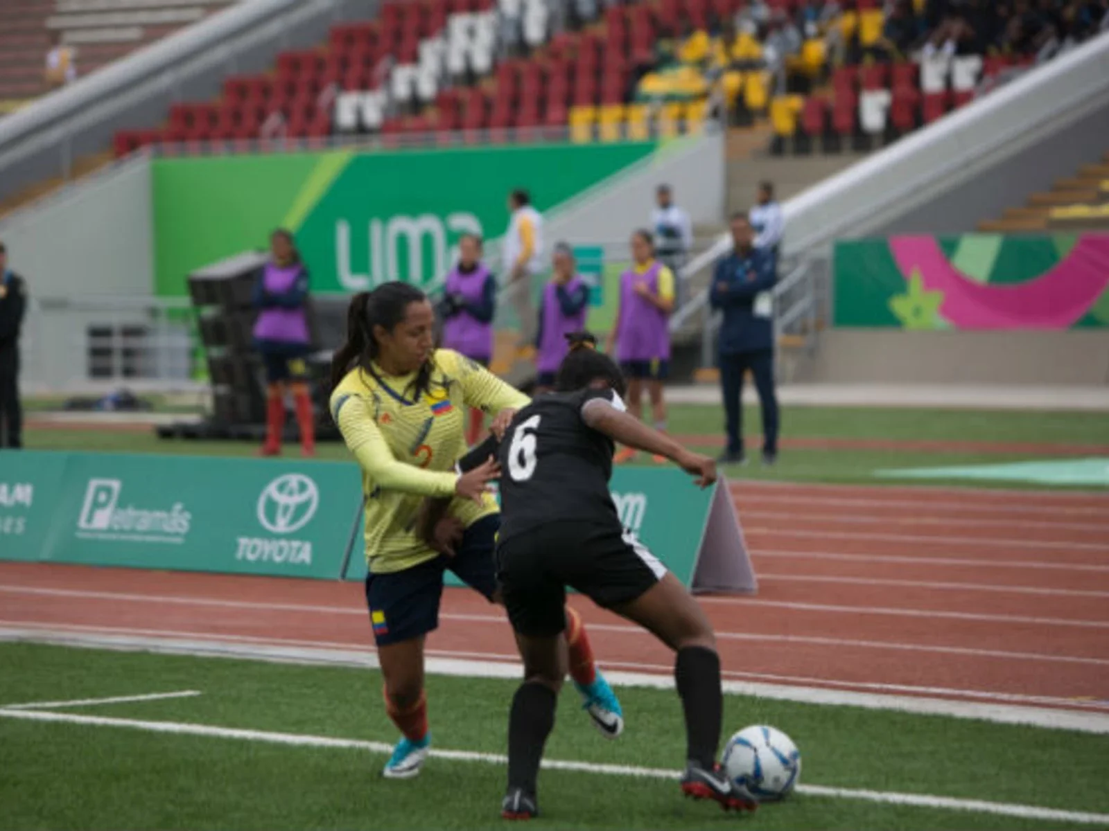 Panamericanos | En fotos la victoria de Colombia Femenina sobre Jamaica