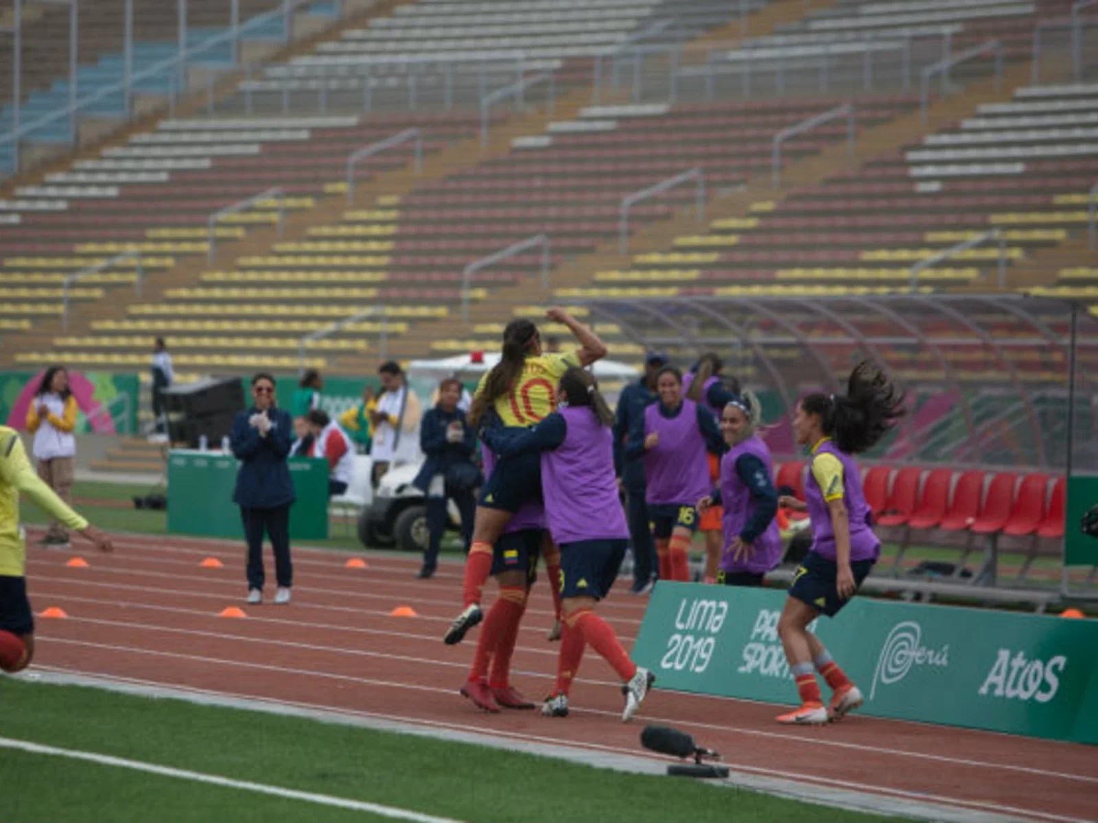Panamericanos | En fotos la victoria de Colombia Femenina sobre Jamaica