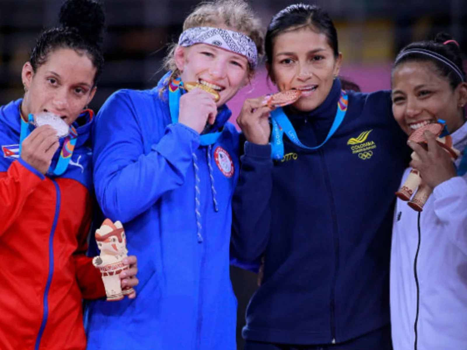 Panamericanos | Las postales de las medallas de Colombia en atletismo y lucha