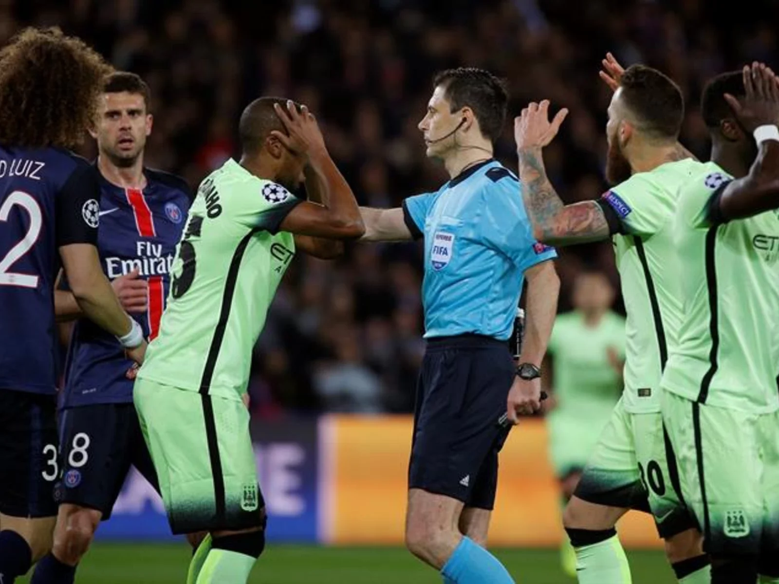 Recuerda aquí las postales que dejó el empate entre PSG y Manchester City
