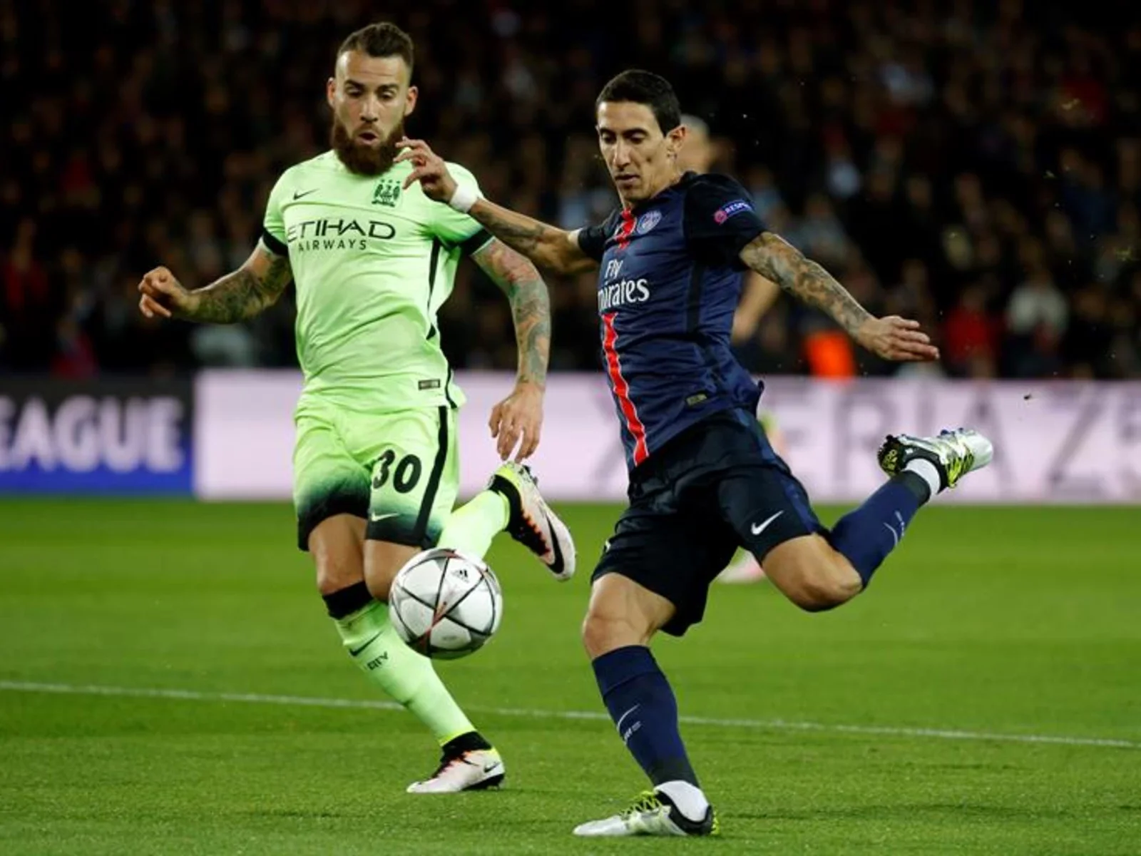 Recuerda aquí las postales que dejó el empate entre PSG y Manchester City