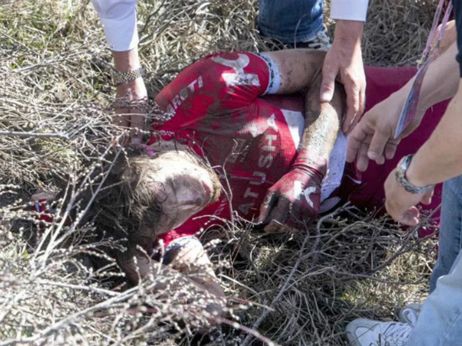 Repasa en imágenes la etapa que le dio la Maglia Rosa a Esteban Chaves