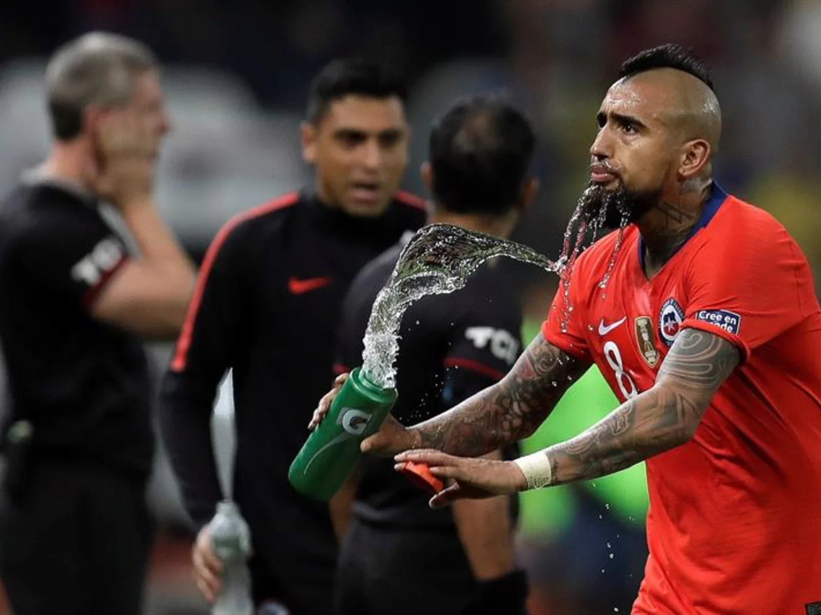 Repasa las mejores fotos de la clasificación de Chile por penales ante Colombia