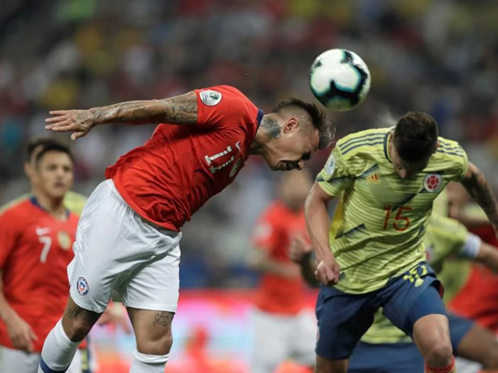 Repasa las mejores fotos de la clasificación de Chile por penales ante Colombia