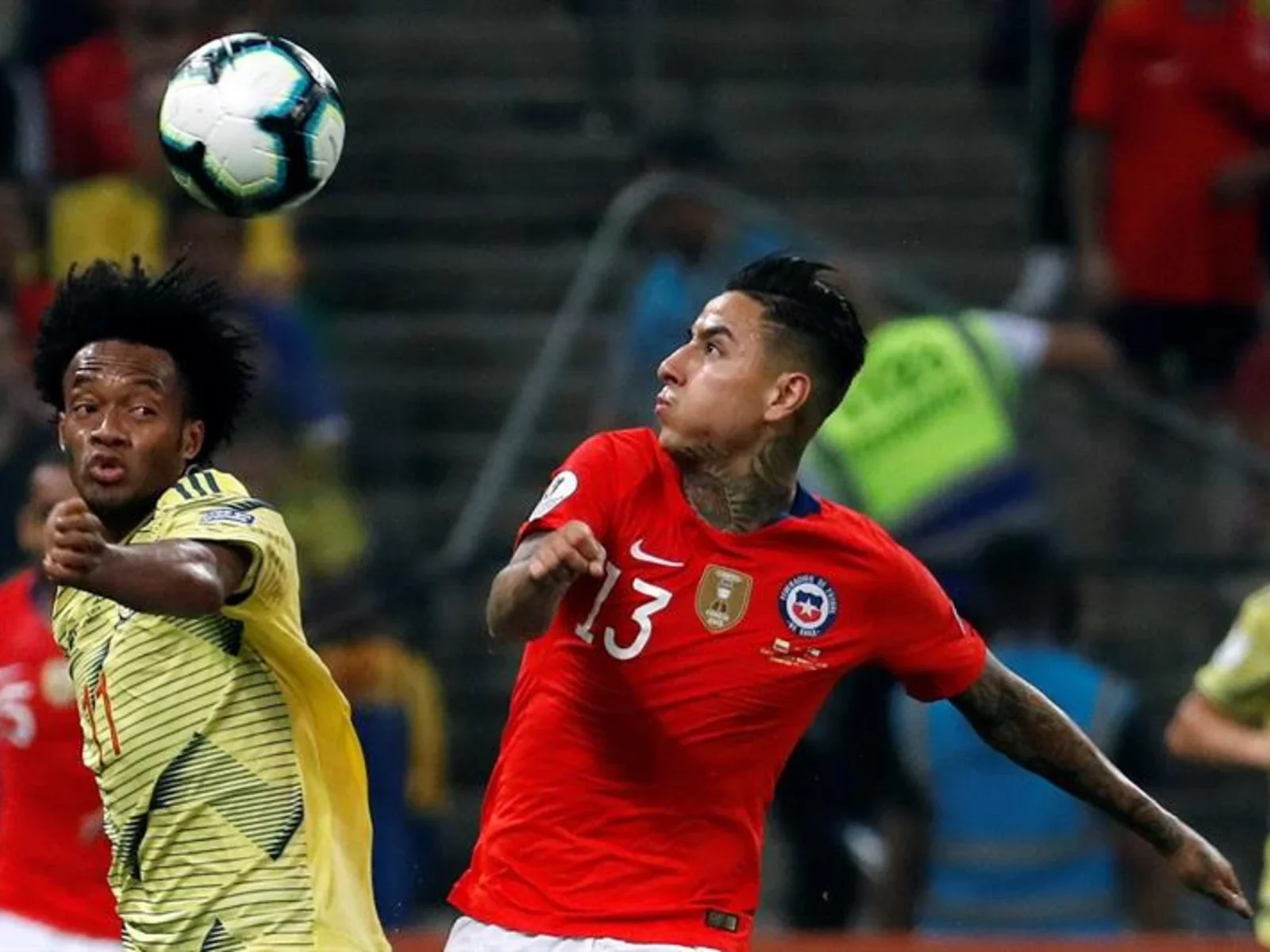 Repasa las mejores fotos de la clasificación de Chile por penales ante Colombia