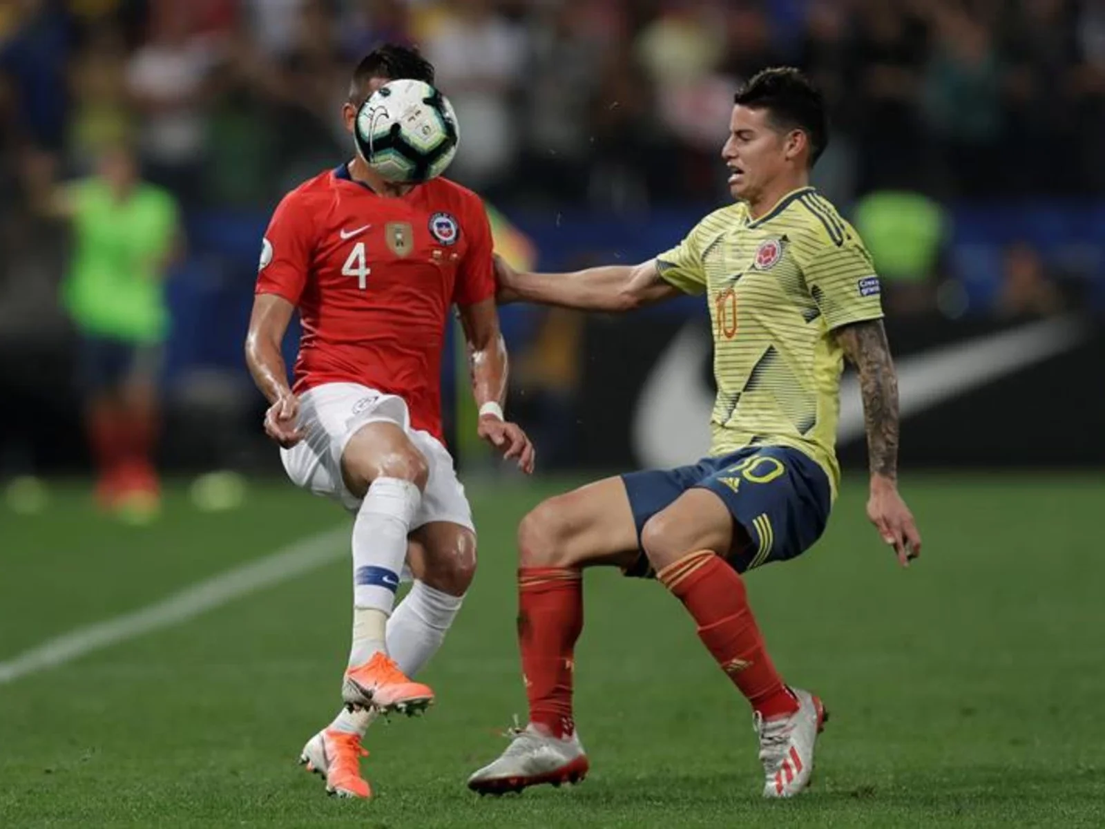 Repasa las mejores fotos de la clasificación de Chile por penales ante Colombia